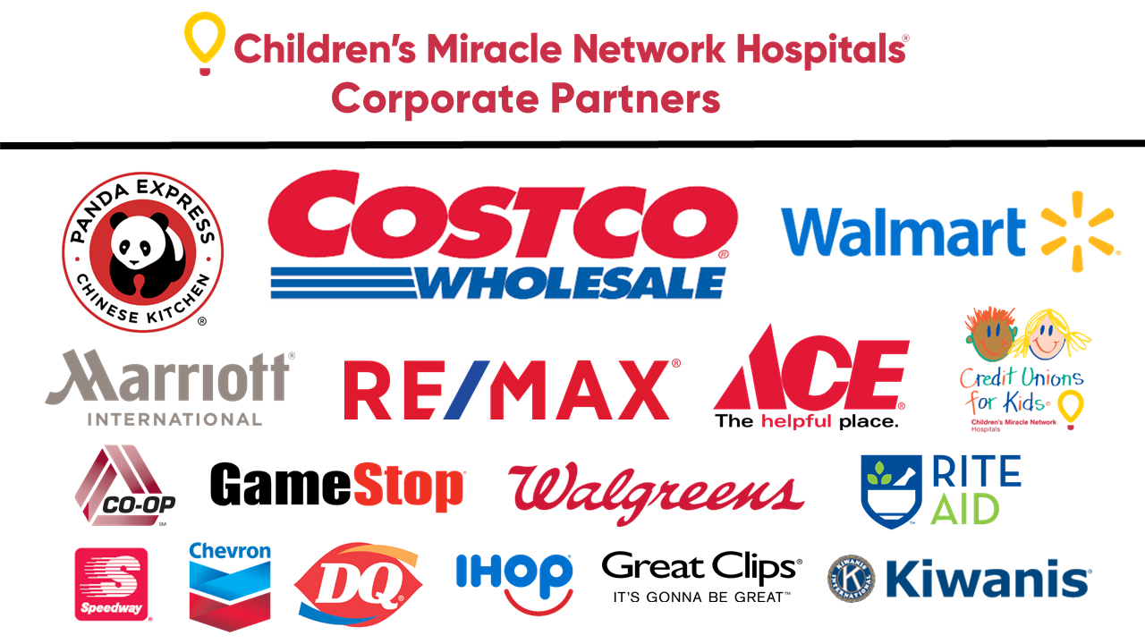 logos of corporate sponsors